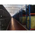 Warehouse tire rack with simple structure and nice appearance